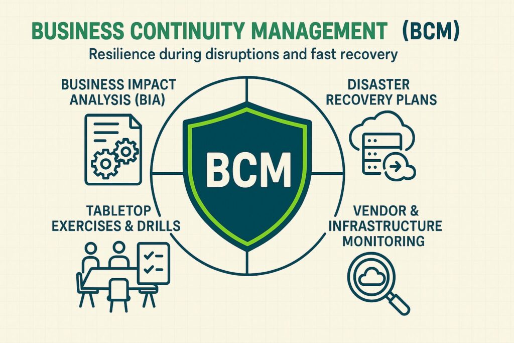 Business Continuity Management (BCM) in Continuous Compliance