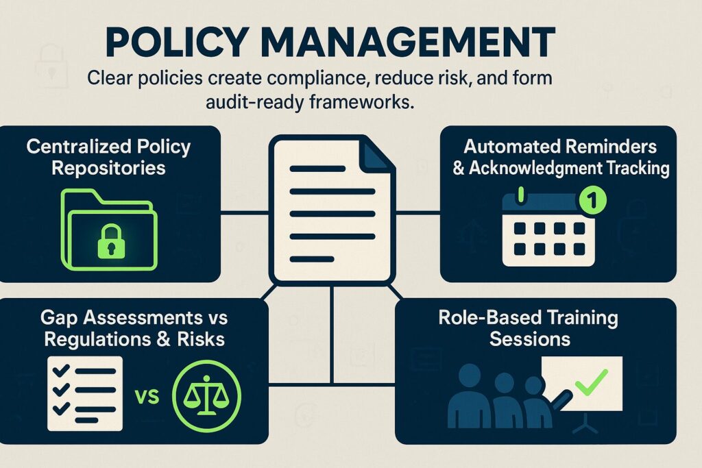 Policy Management in Continuous Compliance