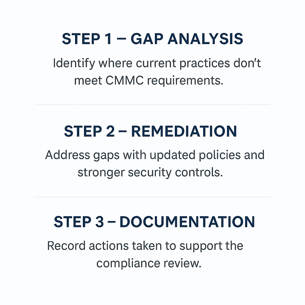 CMMC Compliance Steps