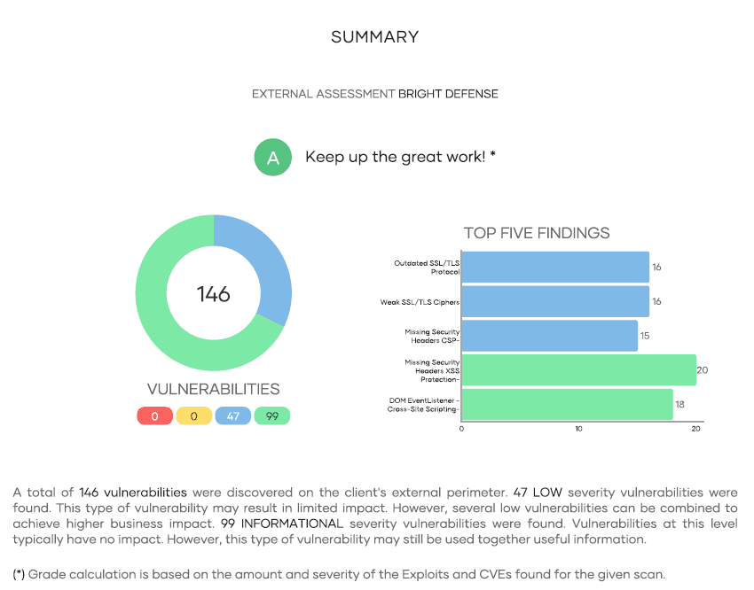 Continuous Vulnerability Management reporting