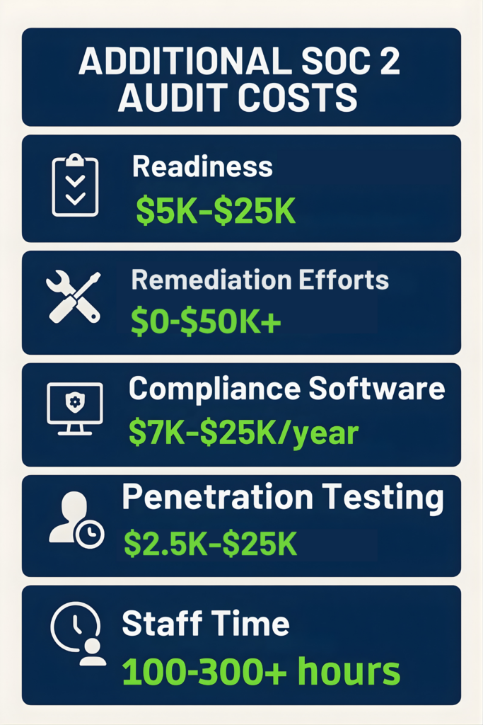 Additional SOC 2 Audit Costs