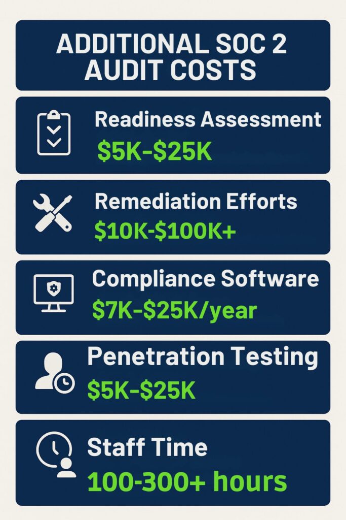 Additional SOC 2 Costs