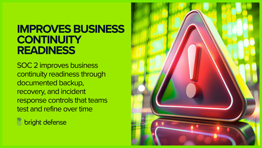 SOC 2 Improves Business Continuity Readiness