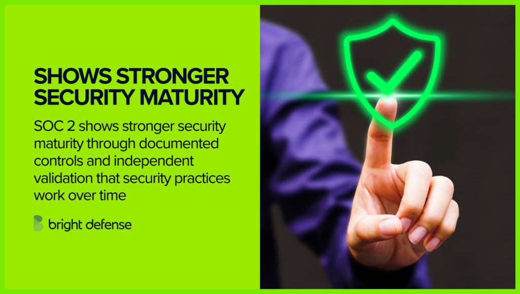 SOC 2 Shows Stronger Security Maturity