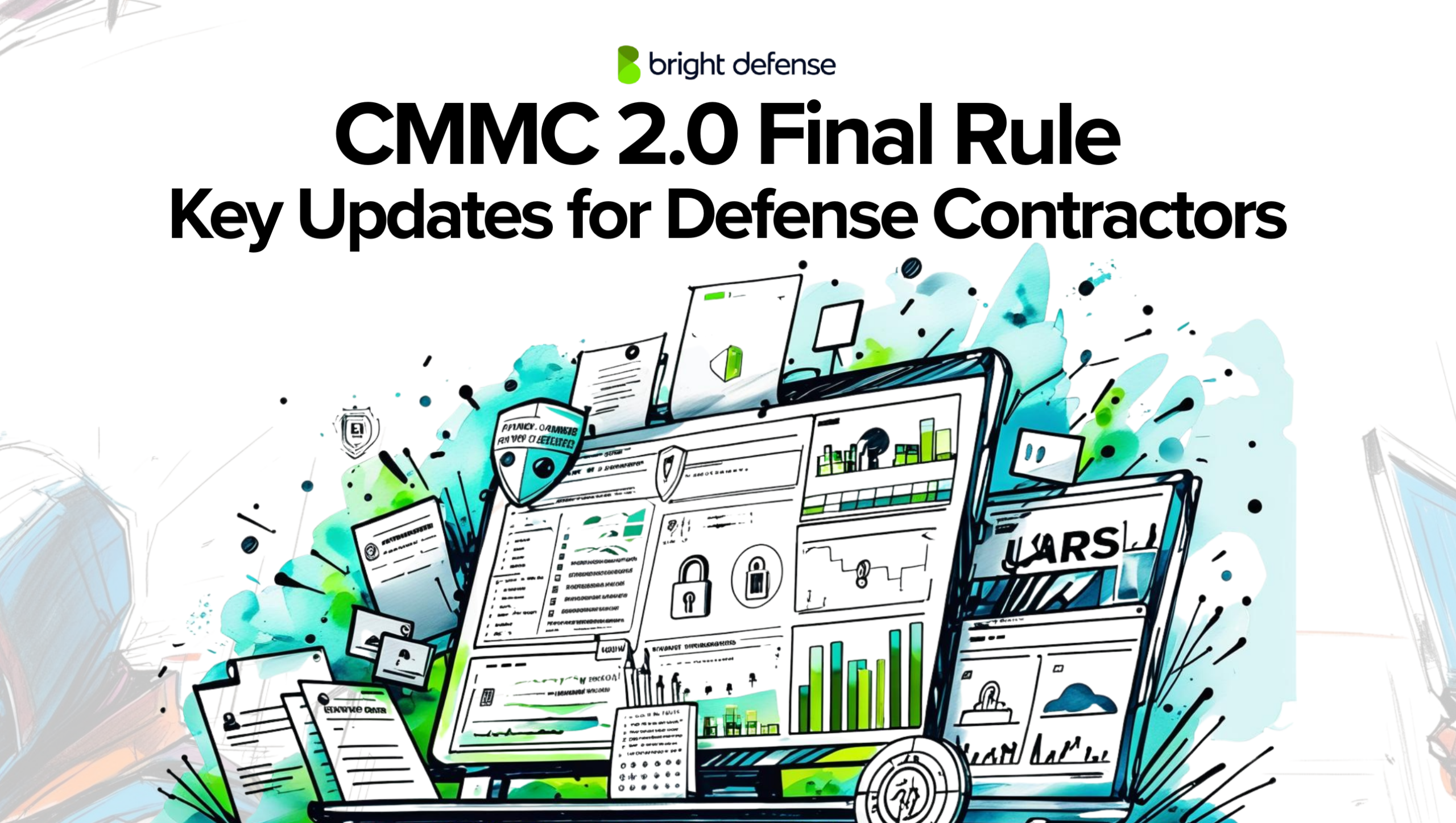 Defense contractor reviewing screens about the CMMC 2.0 final rule