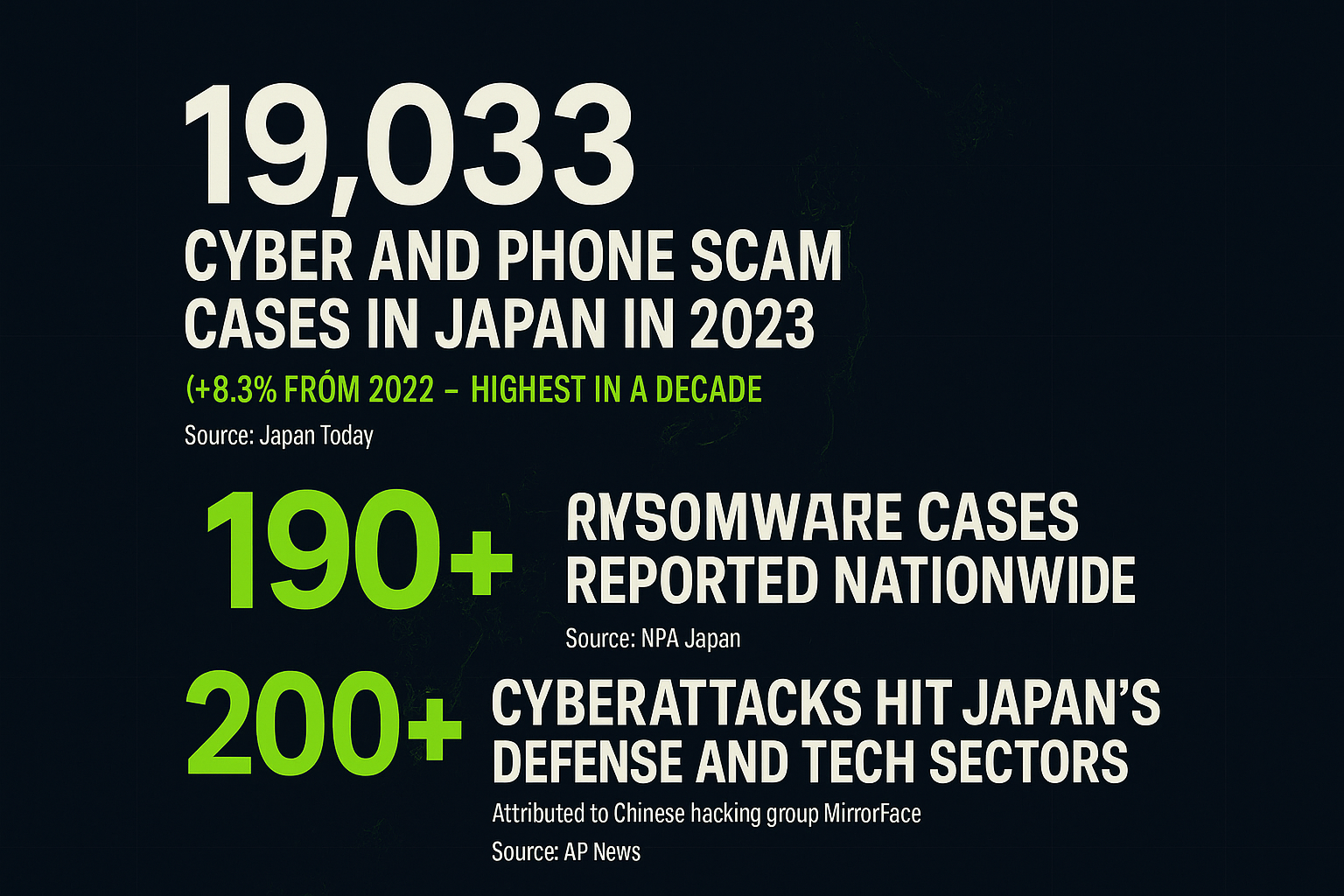 Japan Cybercrime Stats and Figures