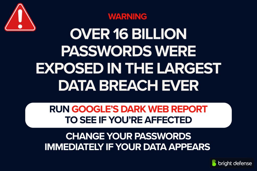 16 BILLION PASSWORDS EXPOSED in the Single Biggest Data Breach Ever Check if your data is on the dark web