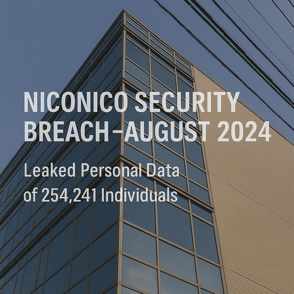 Kadokawa and Niconico Cyberattack
