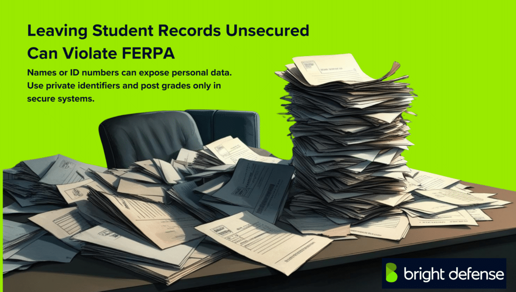Leaving Student Records Unsecured Violates FERPA