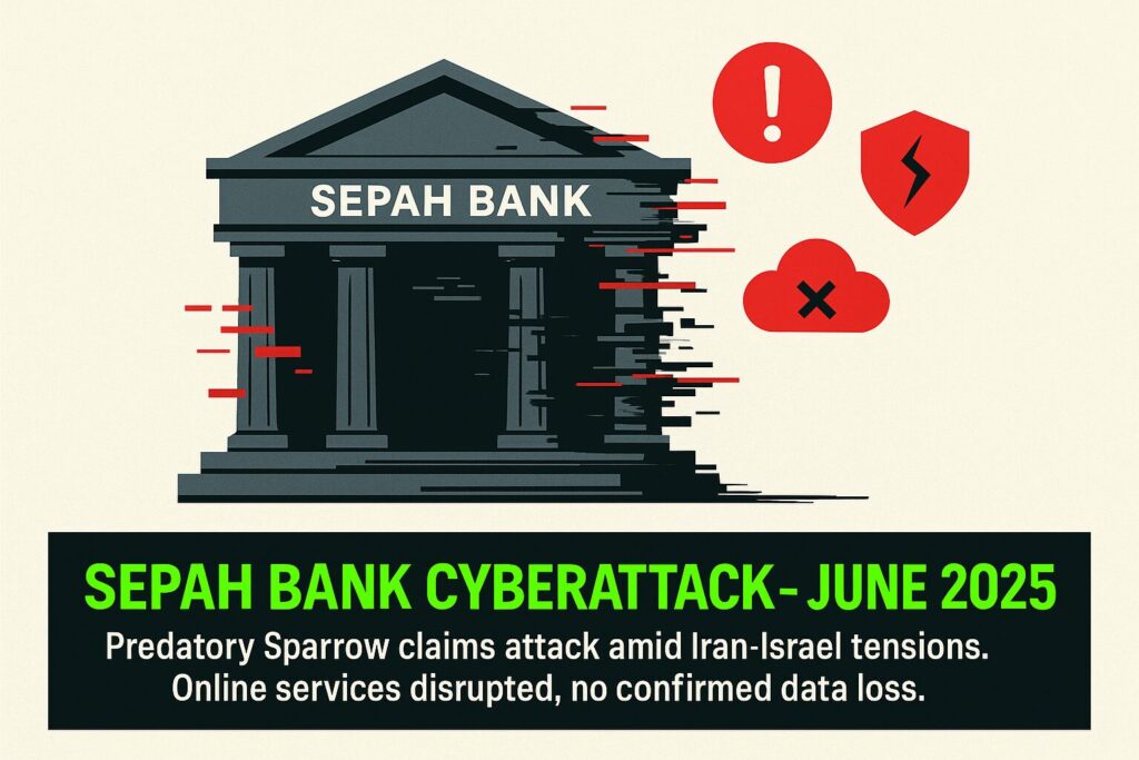 Sepah Bank Cyberattack - June 2025 Latest