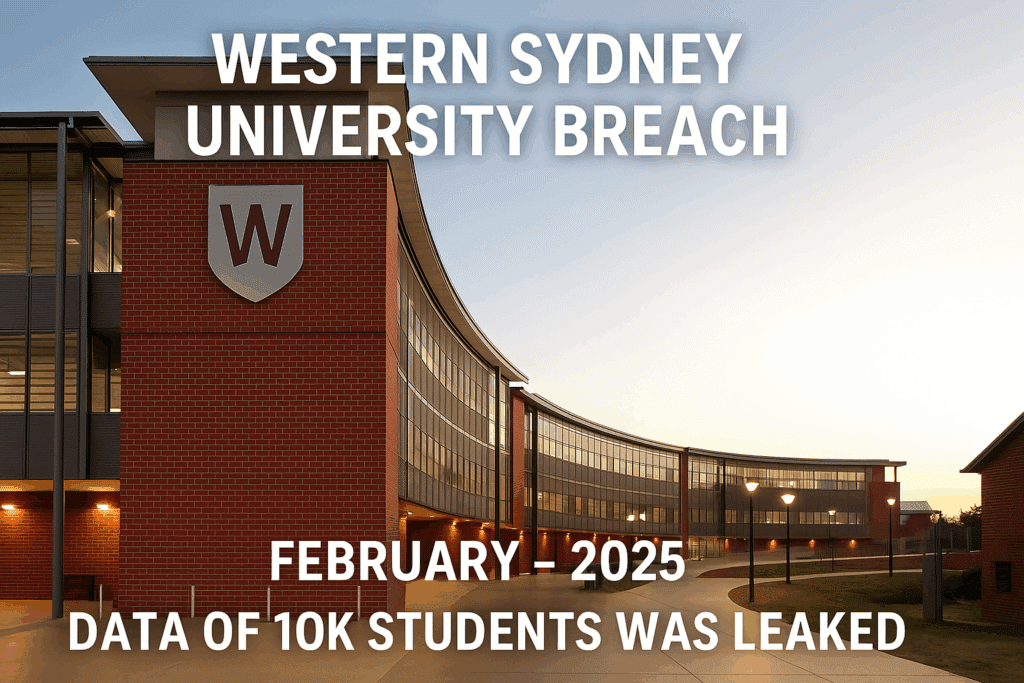 Western Sydney University Data Breach