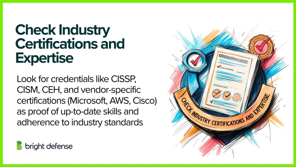 Check Industry Certifications and Expertise