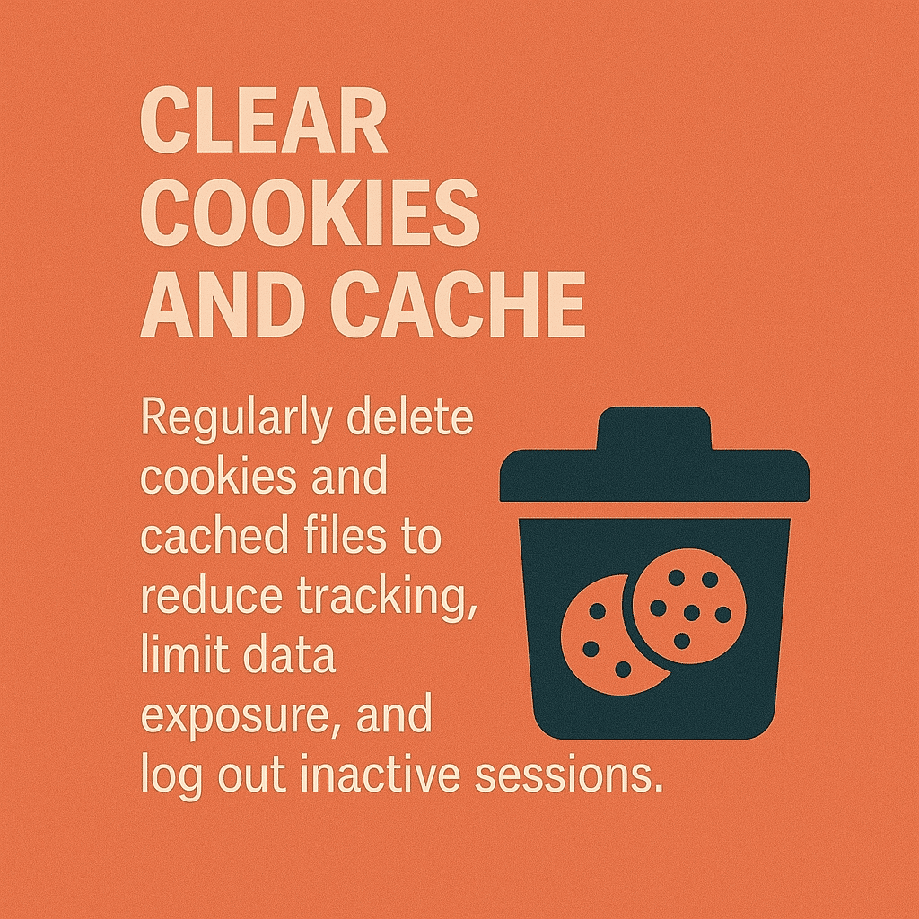 Clear Cookies and Cache  to Protect Your Digital Identity