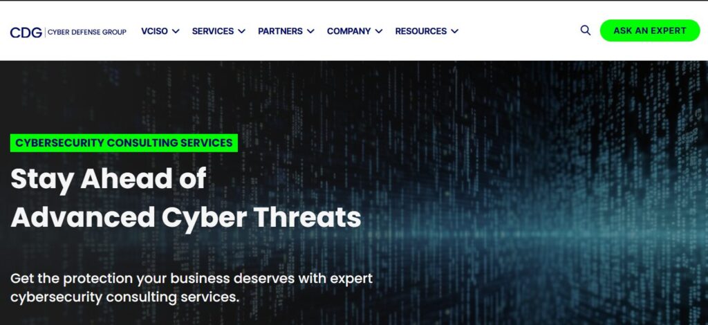 Cyber Defense Group (CDG) Los Angeles Cybersecurity Company