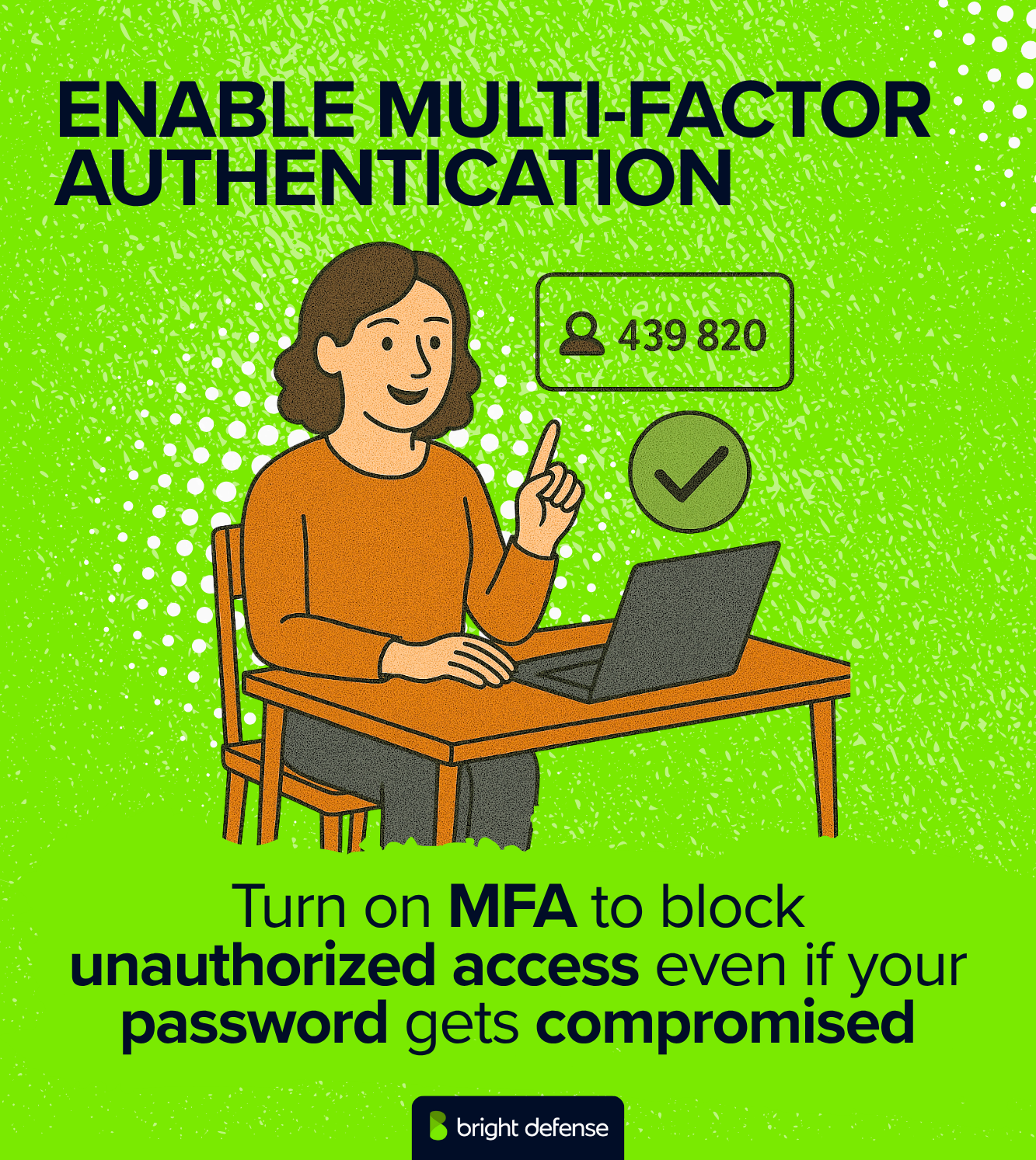 ENABLE MULTI-FACTOR AUTHENTICATION