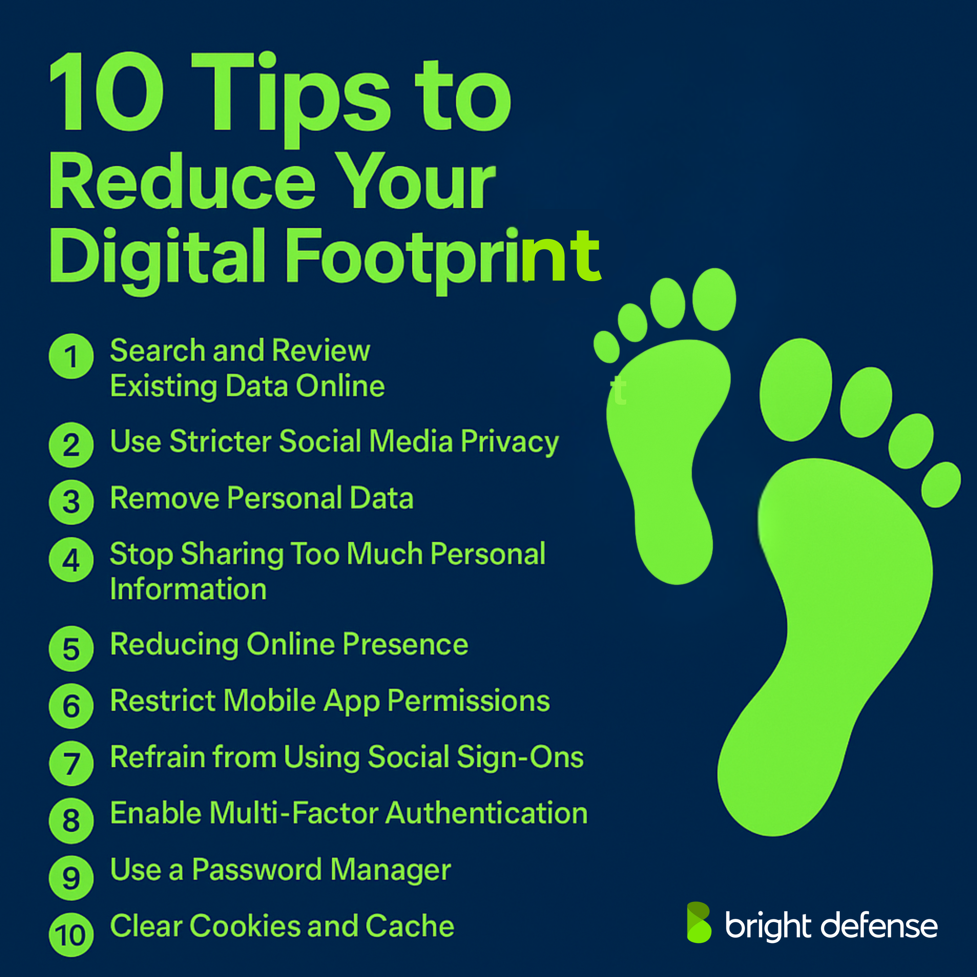 How to Protect Your Digital Footprint - 10 Strategies to Reduce Digital Footprint
