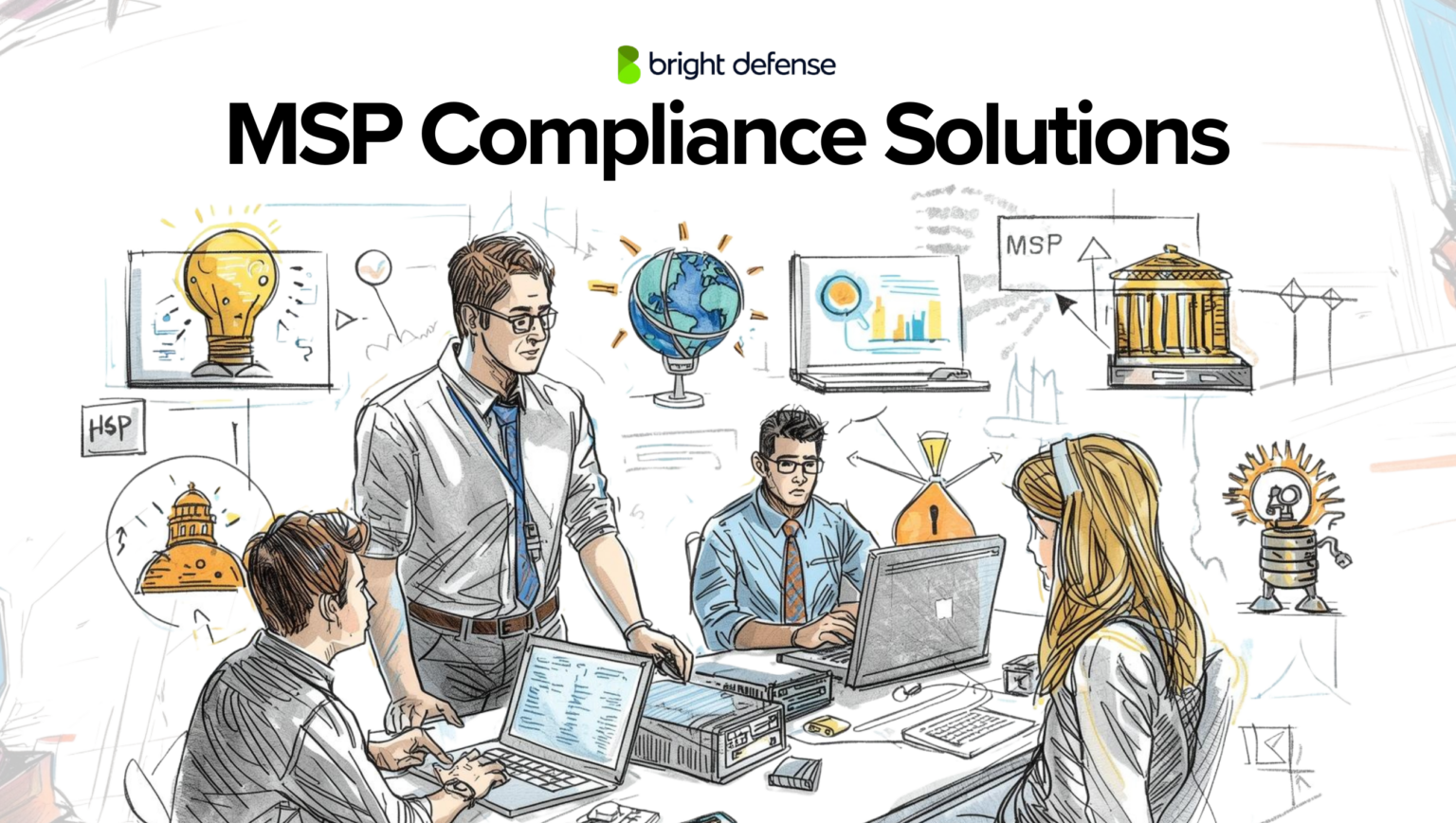 MSP Compliance Solutions - Bright Defense - Continuous Compliance for MSPs