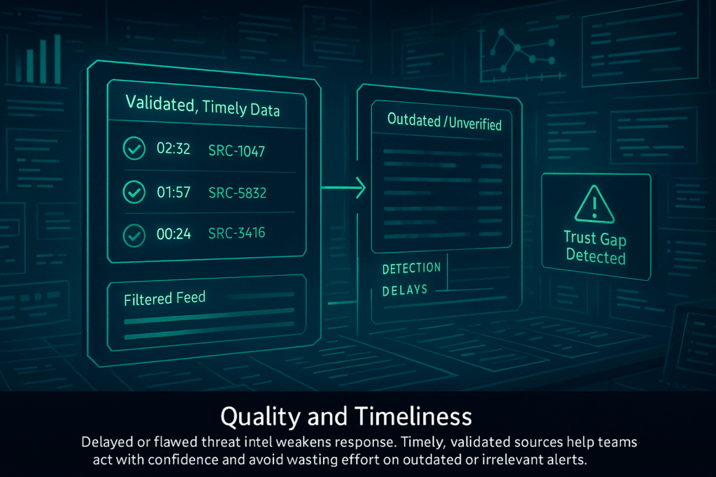Quality and Timeliness