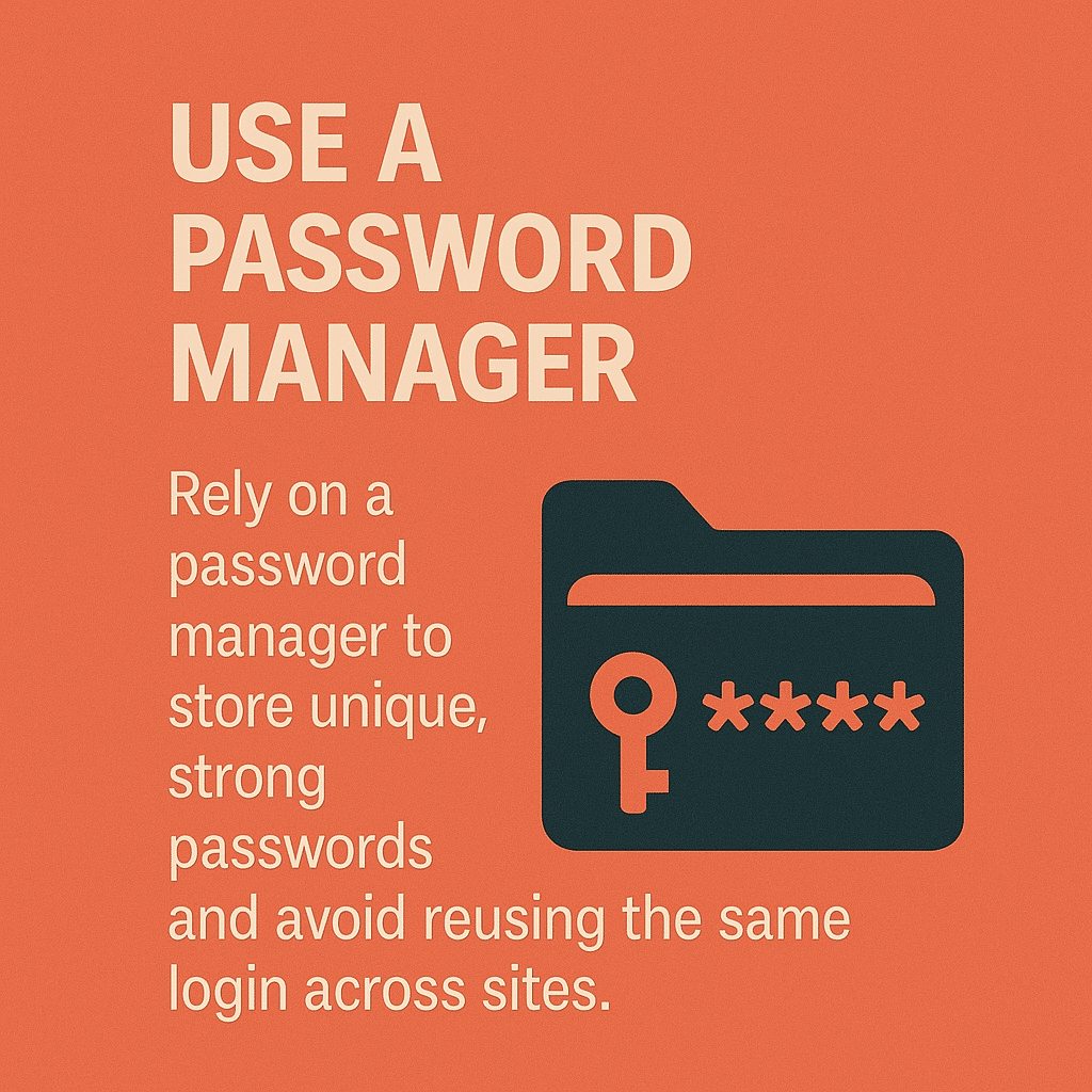 Use a Password Manager