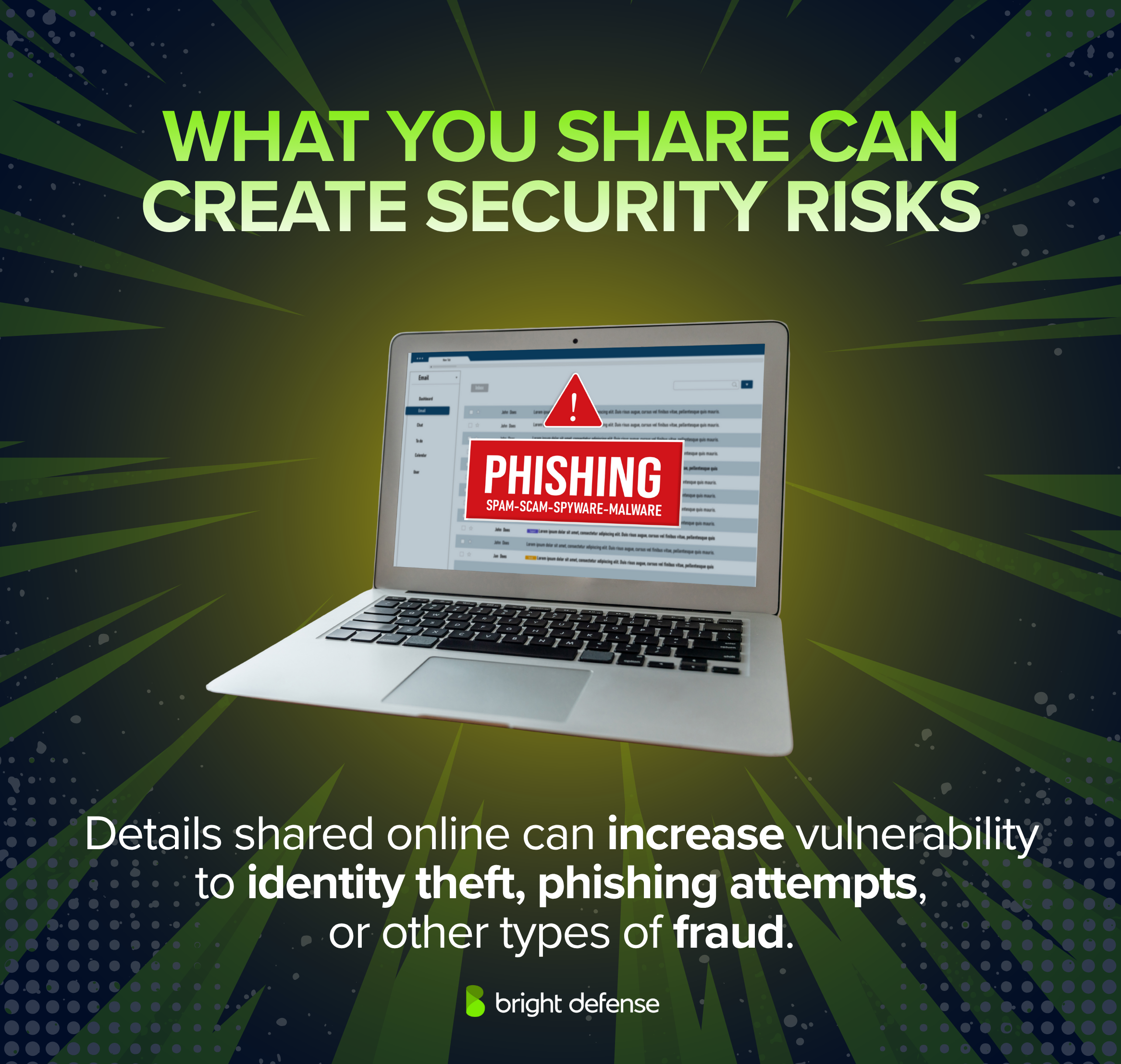 WHAT YOU SHARE CAN CREATE security RISKS