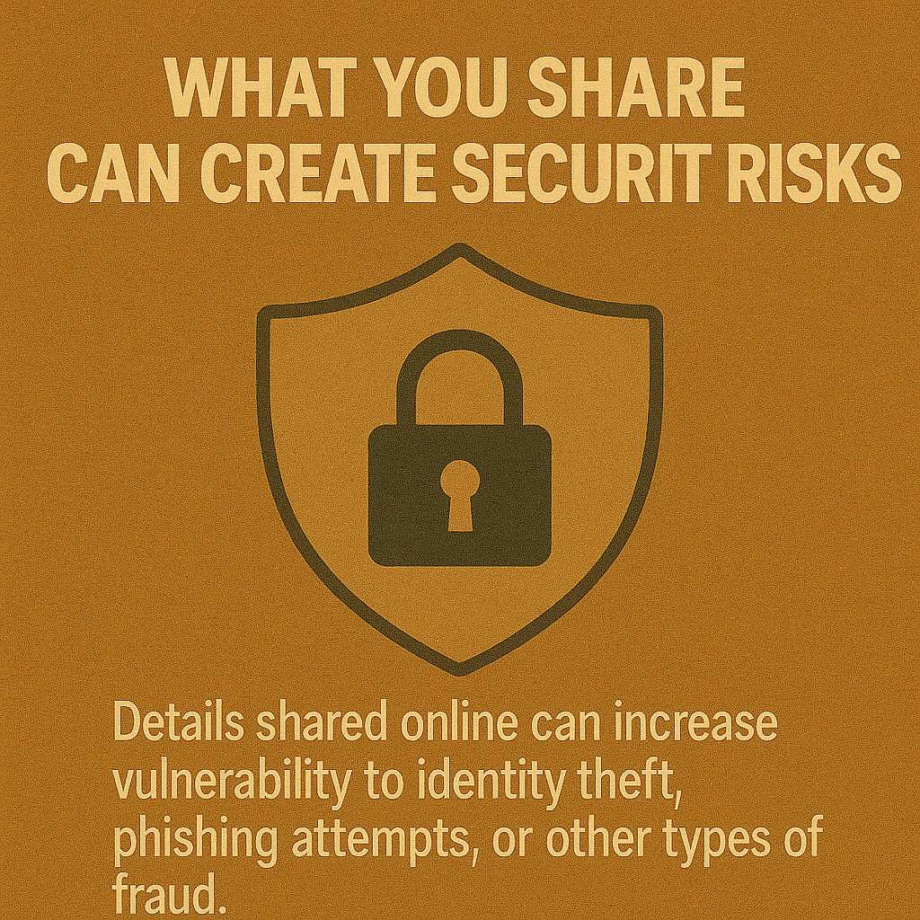 What You Share Can Create Security Risks