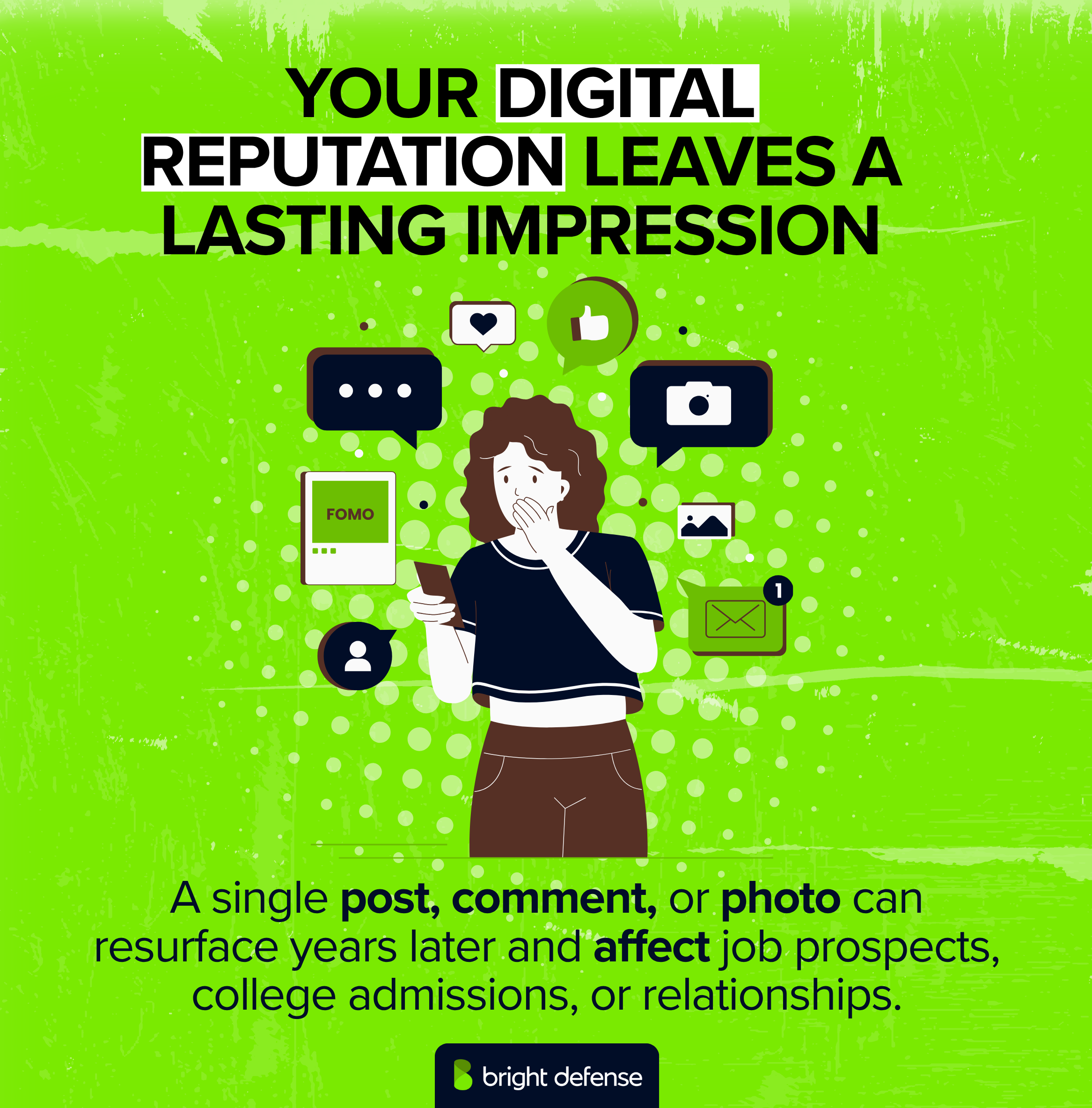 YOUR DIGITAL REPUTATION LEAVES A LASTING IMPRESSION