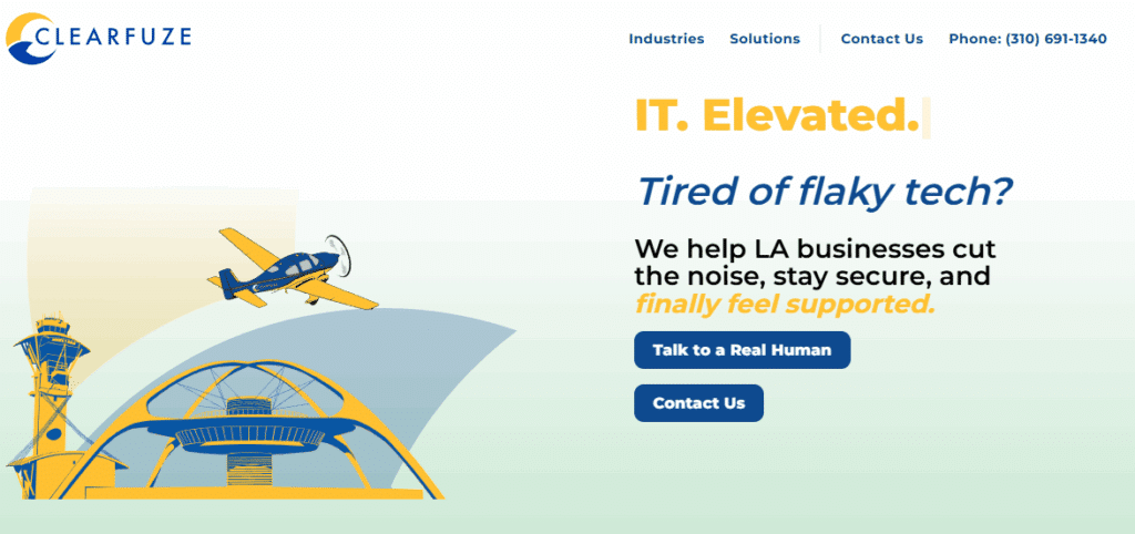 Clearfuze Homepage