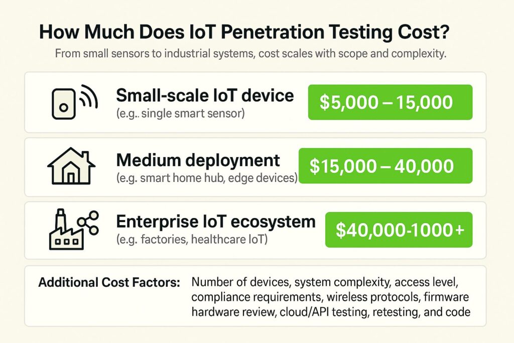 How much does IoT Penetration Testing Cost