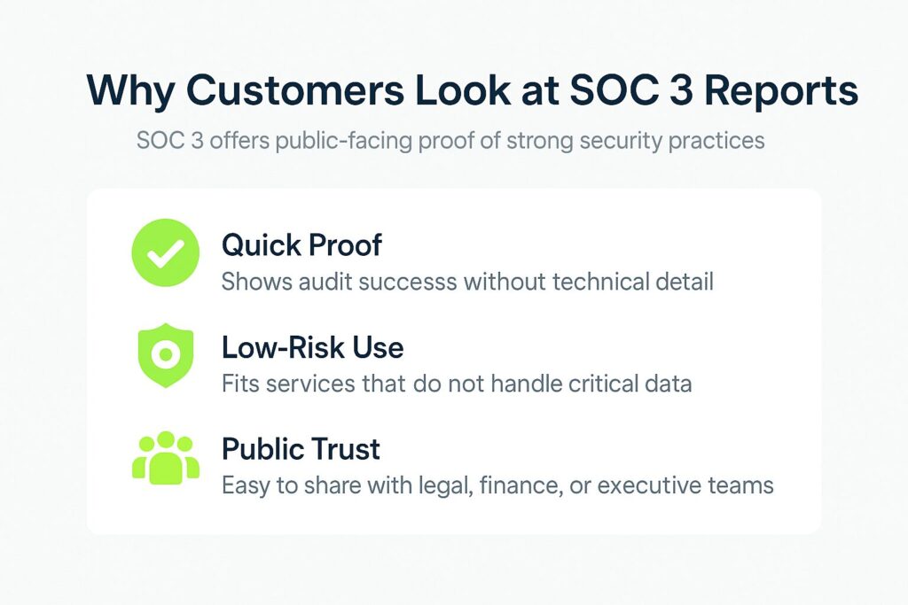 Why Customers Look at SOC 3 Reports