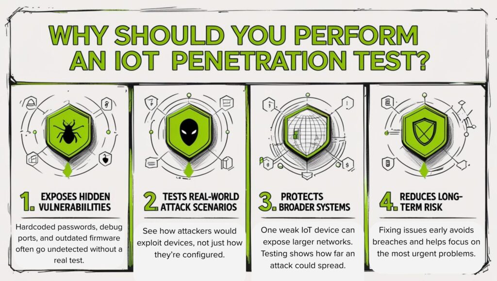 Why should you perform an IoT penetration test