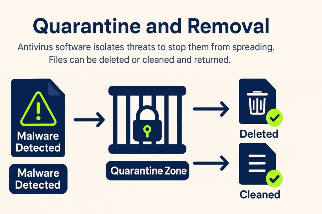 Antivirus Quarantine and Removal Technique