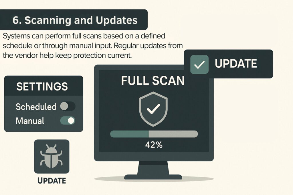 Antivirus Scanning and Update