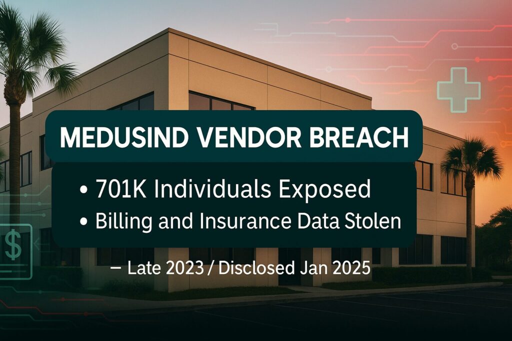 Medusind Breach Exposes Data of 360,934 Patients