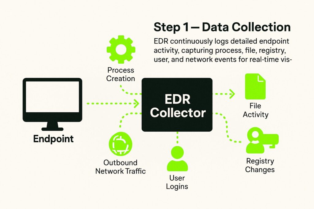 EDR Step 1 - Data Collection Overview