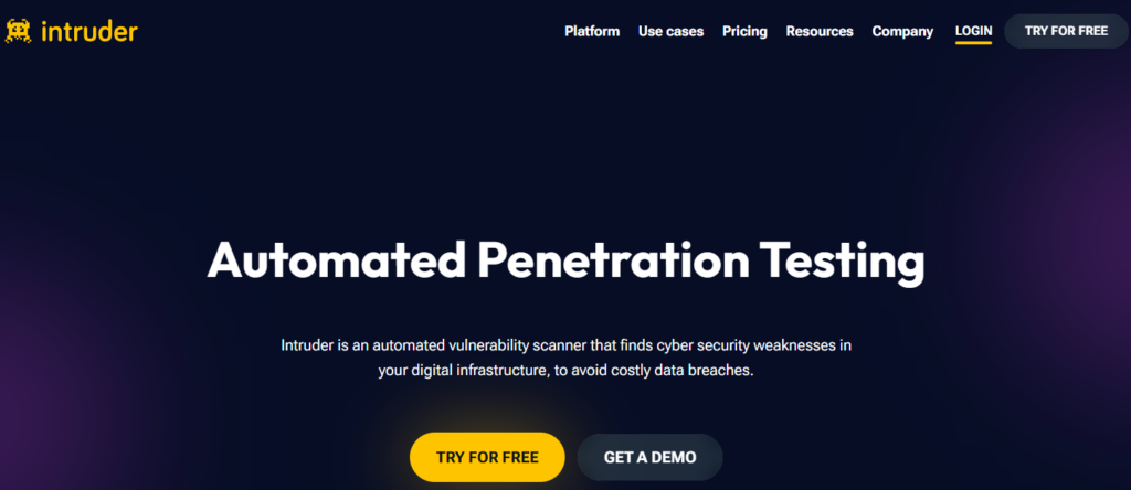 Intruder Penetration Testing Company