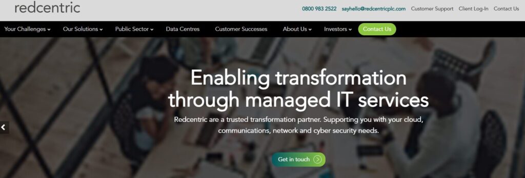 Redcentric Penetration Testing