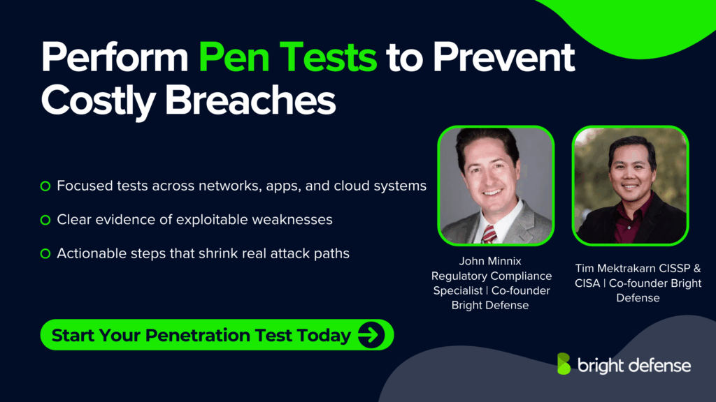 Penetration Tests for Preventing Data Breaches