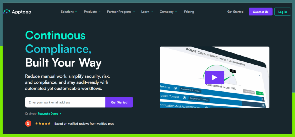 Apptega - SOC 2 Compliance Application