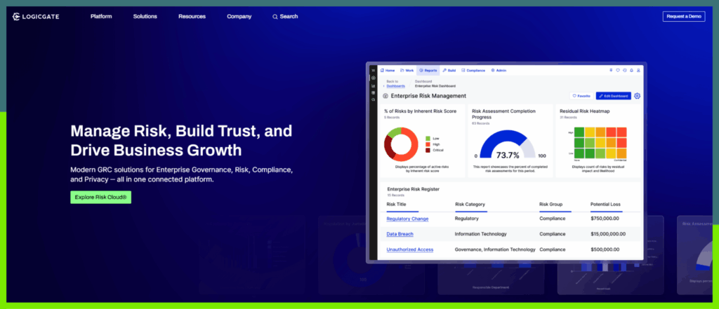 Logicgate - SOC 2 Software Solution