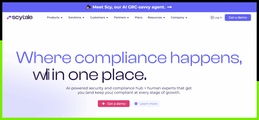 Scytale SOC 2 Automation Software