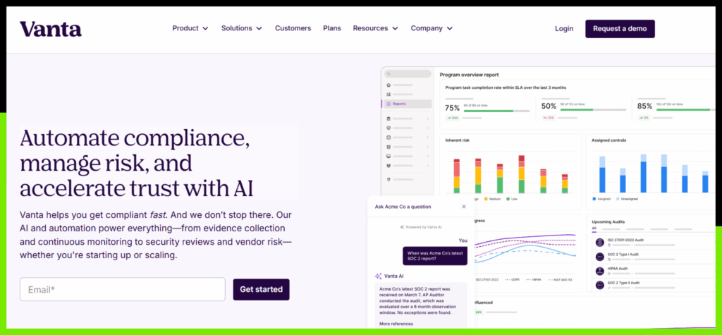 Vanta - SOC 2 Software