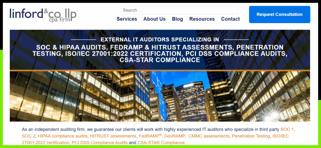 Linford & Company - CPA SOC 2 Specialist with Big Four Pedigree