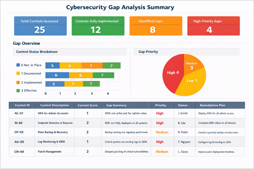Gap Analysis Sample