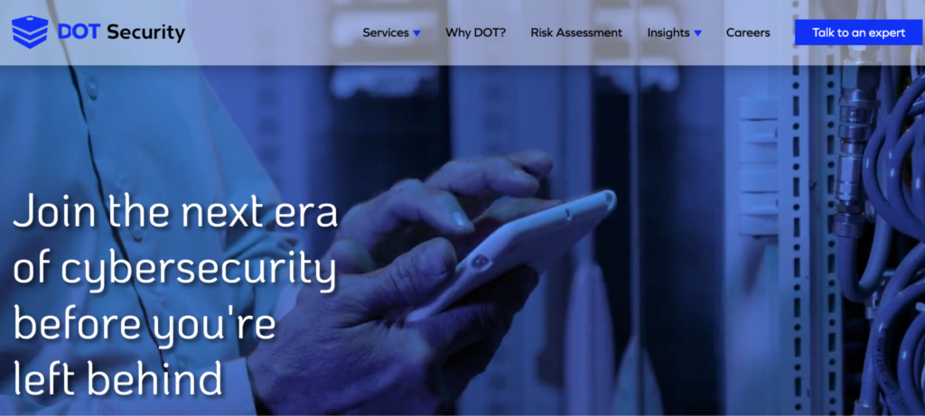 DOT Security homepage