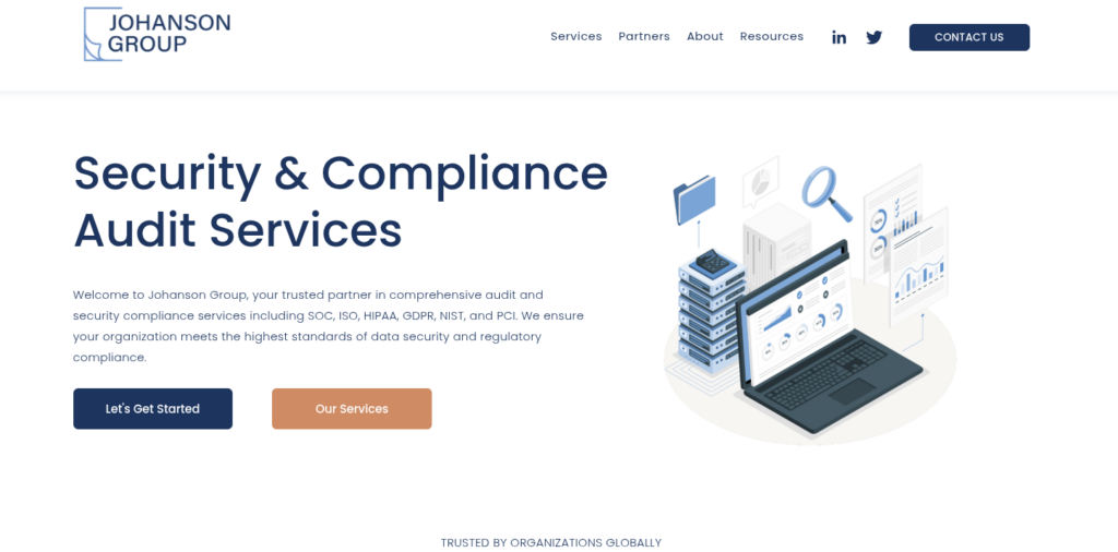 Johanson Group homepage