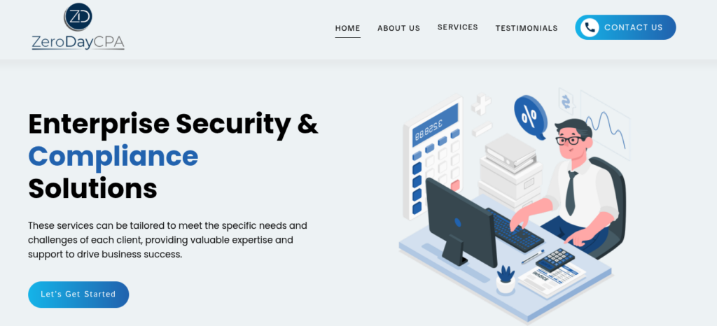 Zero Day Cpa homepage
