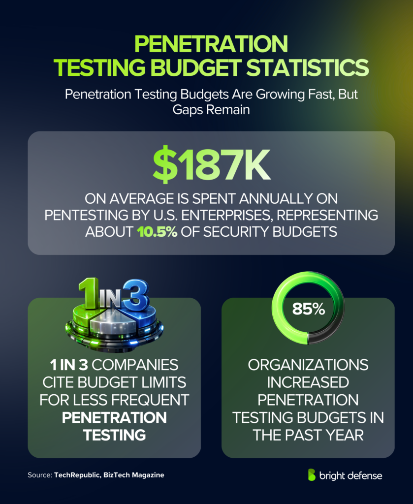 Penetration Testing Budget Statistics