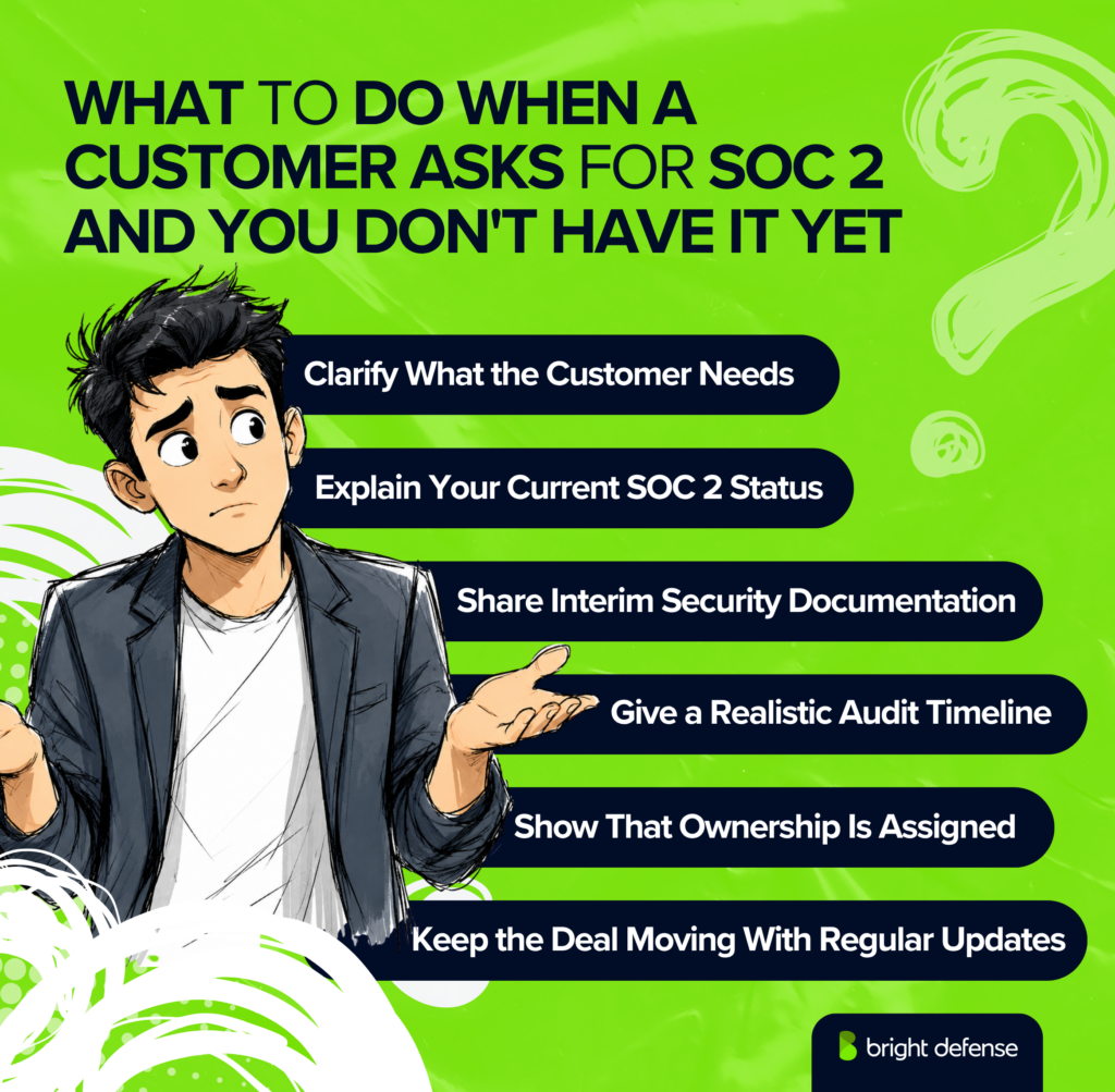 What to Do When a Customer Asks for SOC 2 and You Don_t Have It Yet
