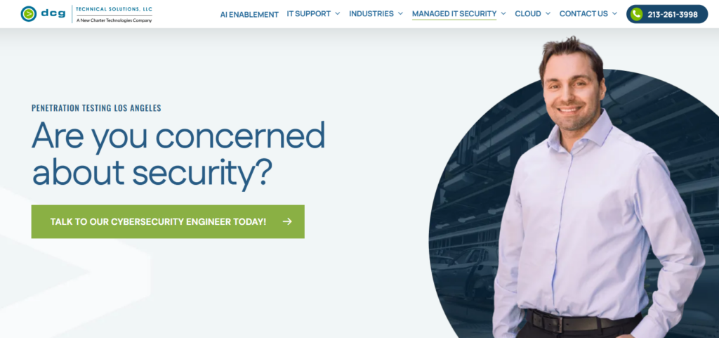 los angeles penetration testing company DCG Technical Solutions