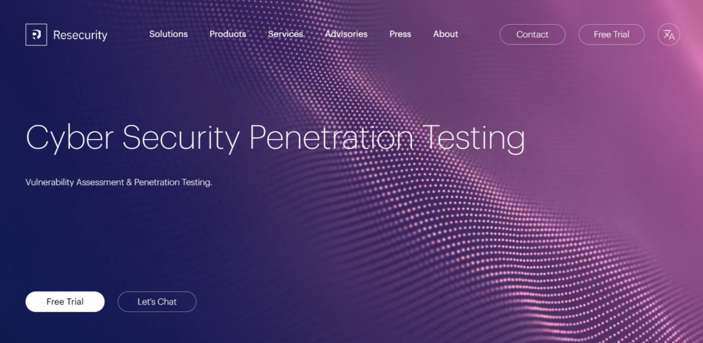 los angeles penetration testing company Resecurity